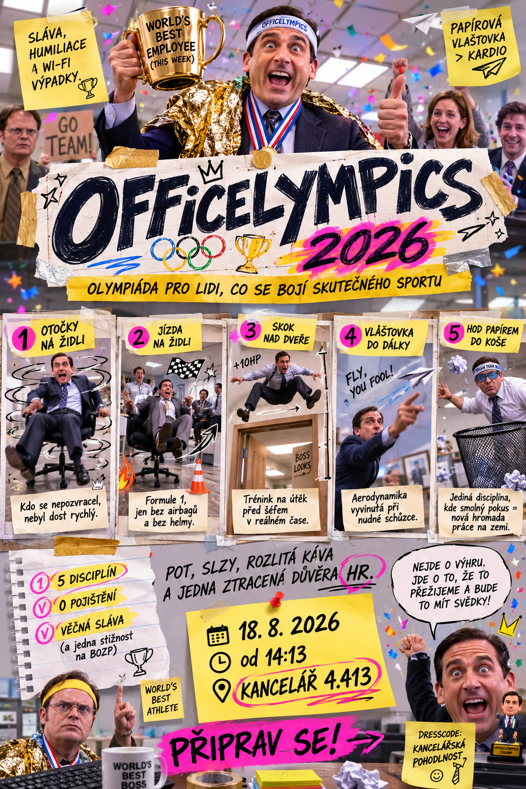 Pozvánka Officelympics 2026